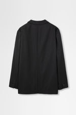 画像をギャラリービューアに読み込む, Single Breasted Jacket in Wool Gabardine
