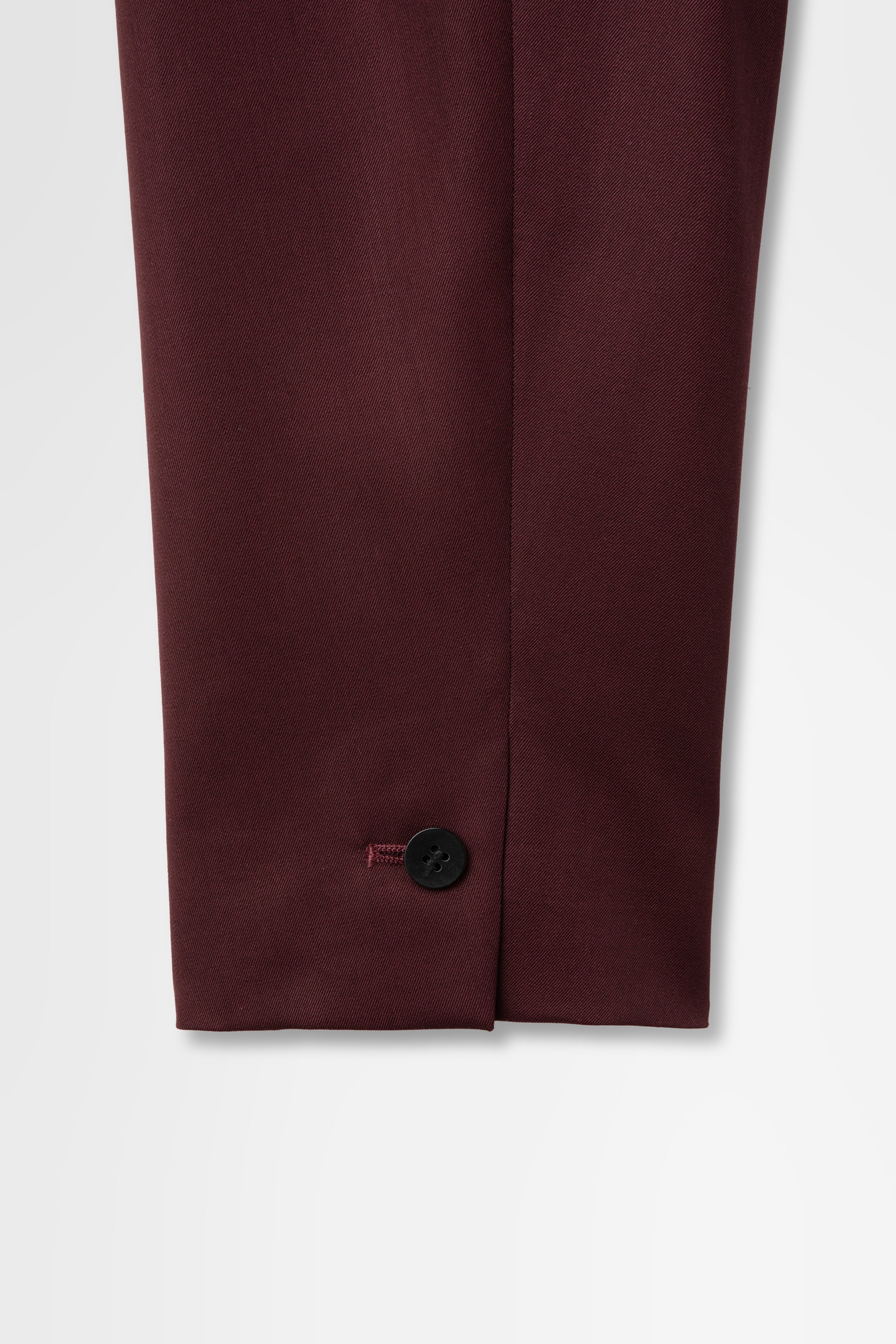 Single Breasted Jacket in Wool Gabardine