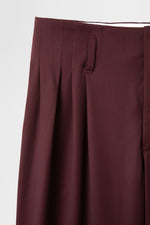 画像をギャラリービューアに読み込む, 5 Tuck Trouser in Wool Gabardine
