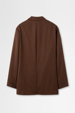 画像をギャラリービューアに読み込む, Single Breasted Jacket in Wool Gabardine
