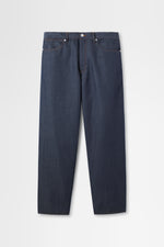 Load image into Gallery viewer, Wool Denim Wide Leg Pant
