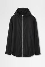 画像をギャラリービューアに読み込む, Zip-Up Hoodie in Wool Flannel
