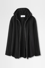 画像をギャラリービューアに読み込む, Zip-Up Hoodie in Wool Flannel
