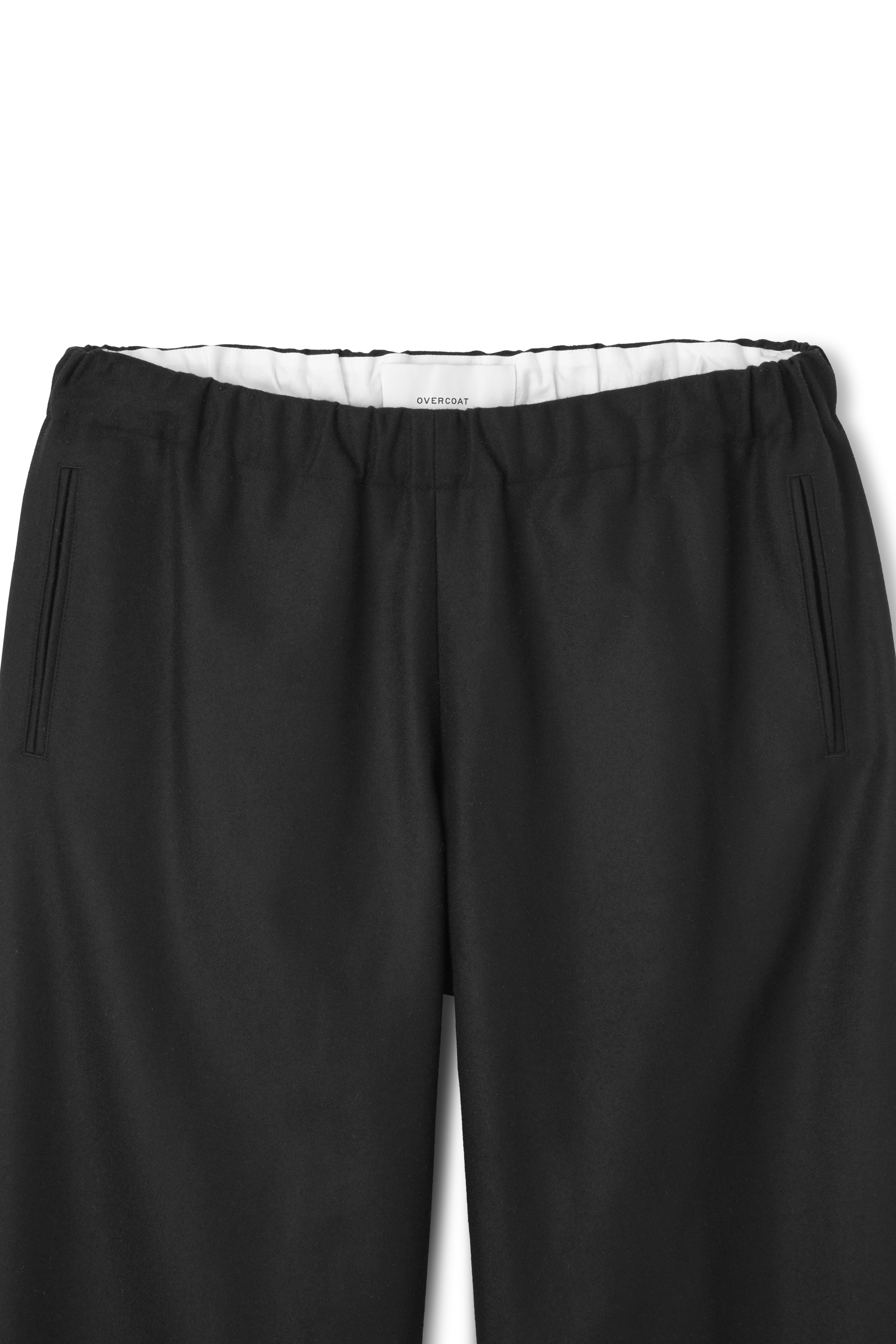 Drawstring Trouser in Wool Flannel