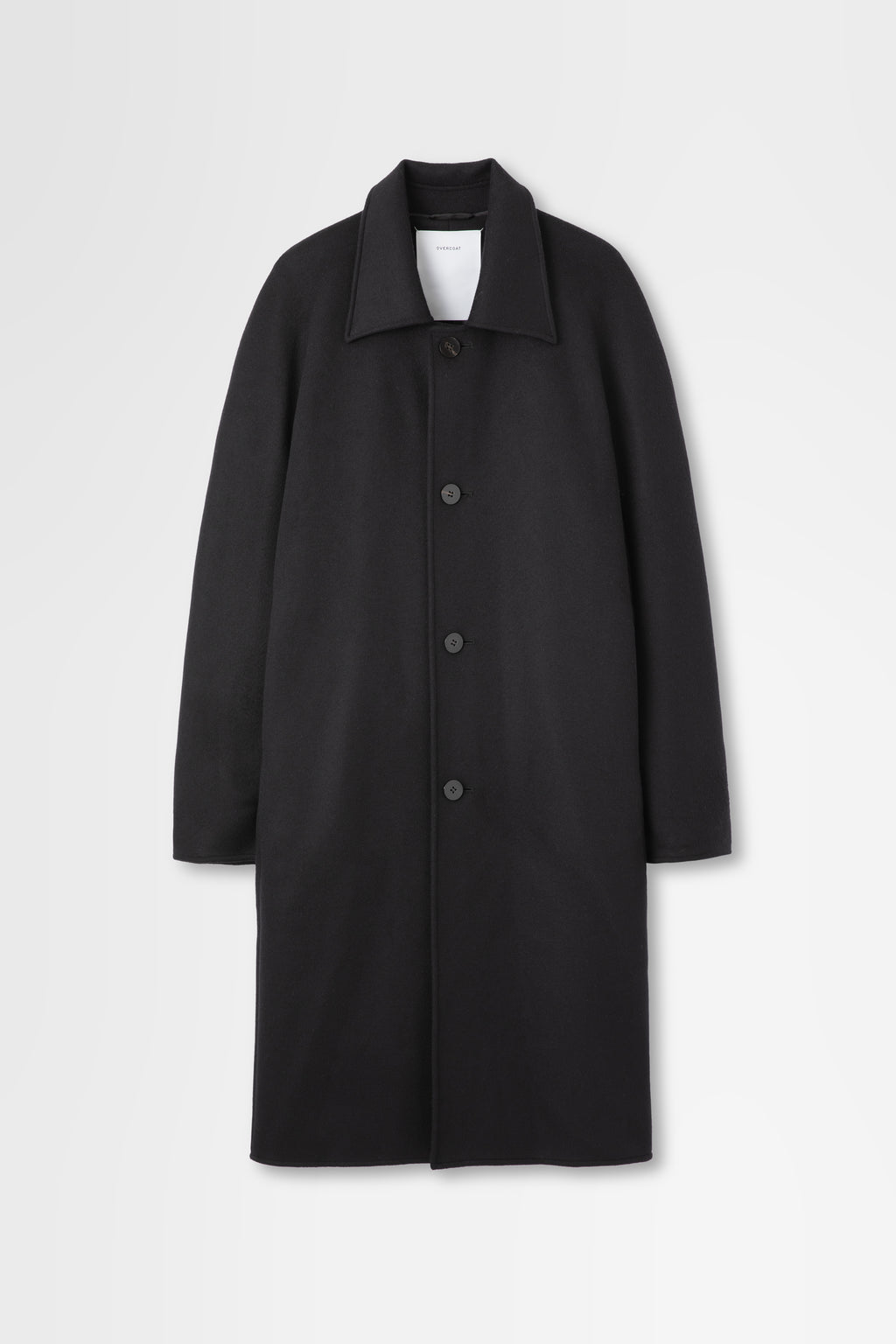 Soutien Collar Overcoat in double Face Beaver