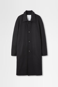 Soutien Collar Overcoat in double Face Beaver
