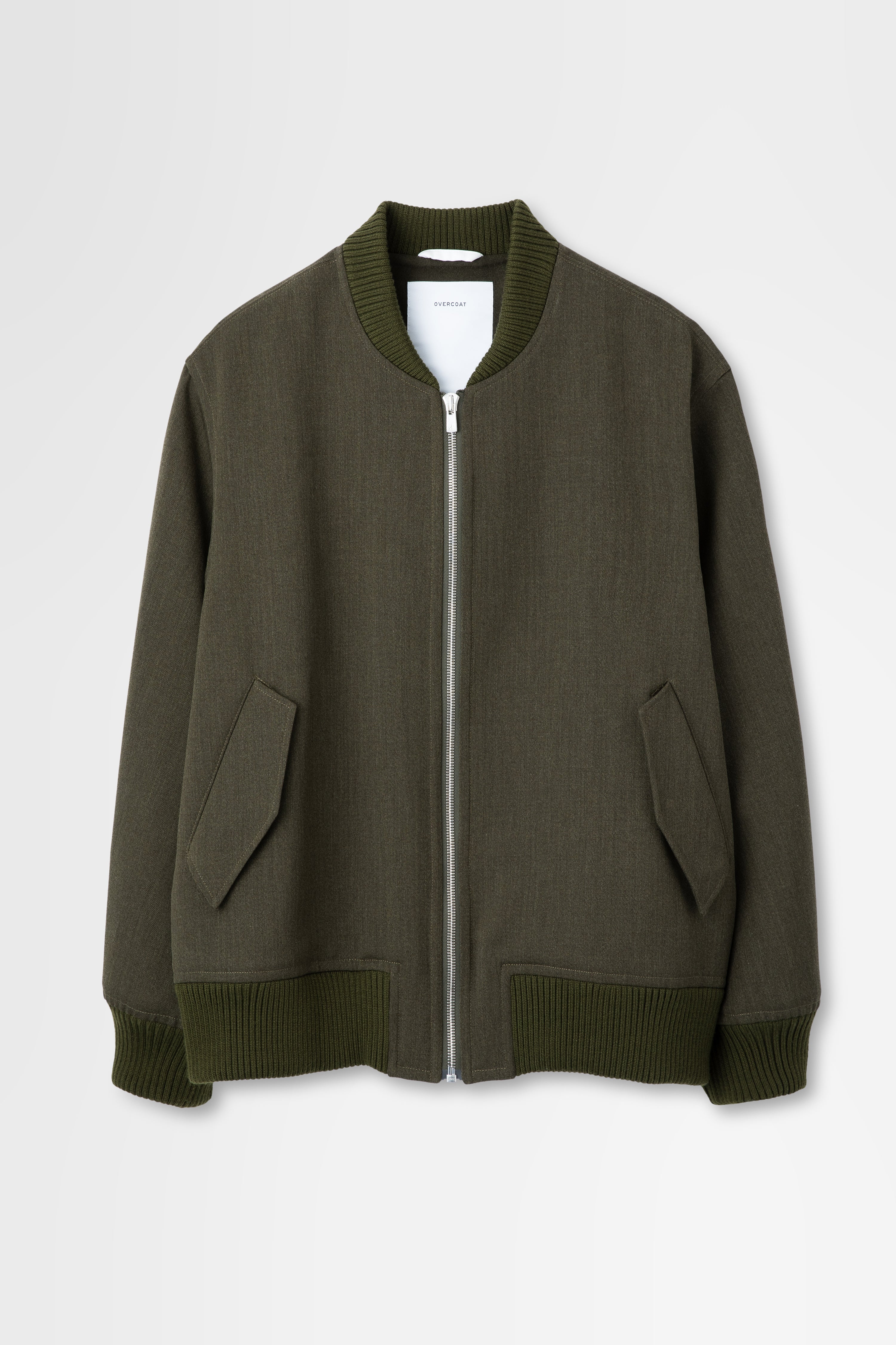 MA-1 Bomber Jacket in Wool Serge