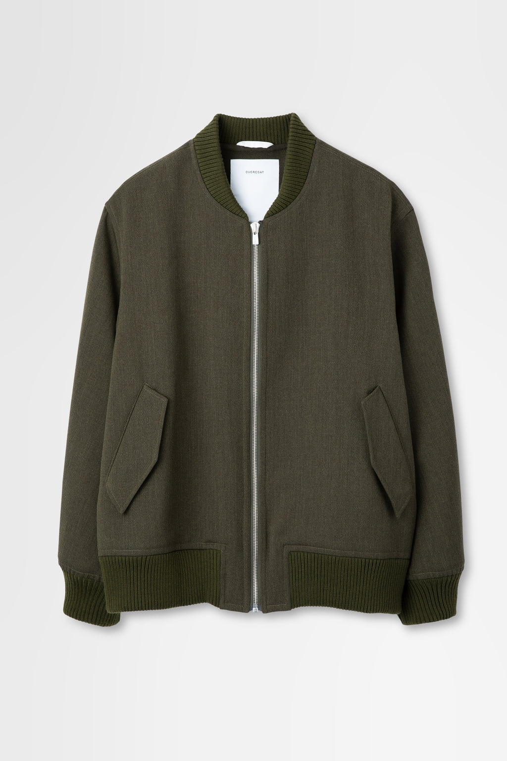 MA-1 Bomber Jacket in Wool Serge