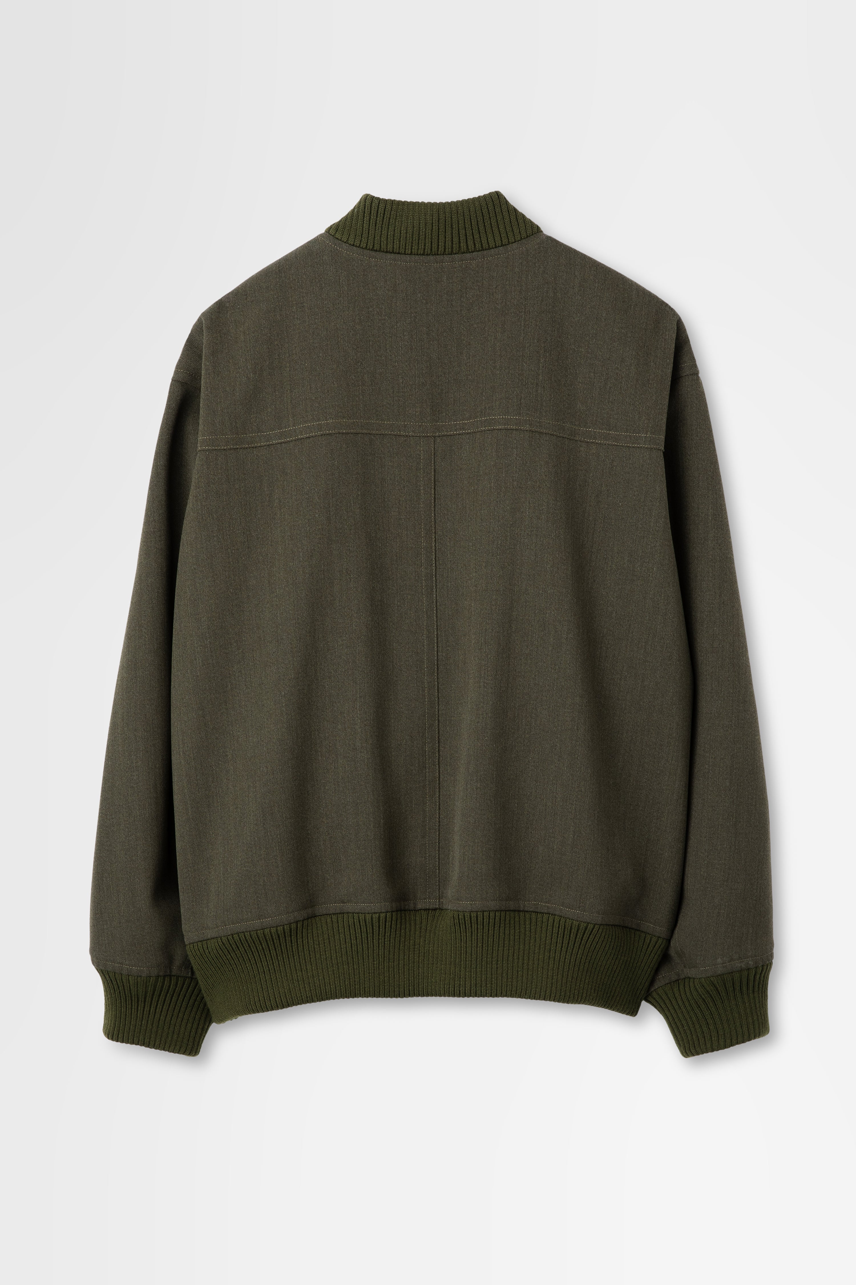 MA-1 Bomber Jacket in Wool Serge