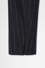 画像をギャラリービューアに読み込む, Double Breasted Jacket in Wool Pinstripe

