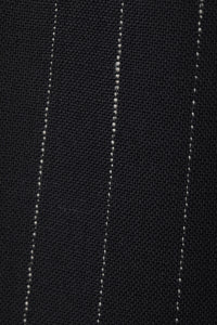 5 Tuck Trouser in Wool Pinstripe