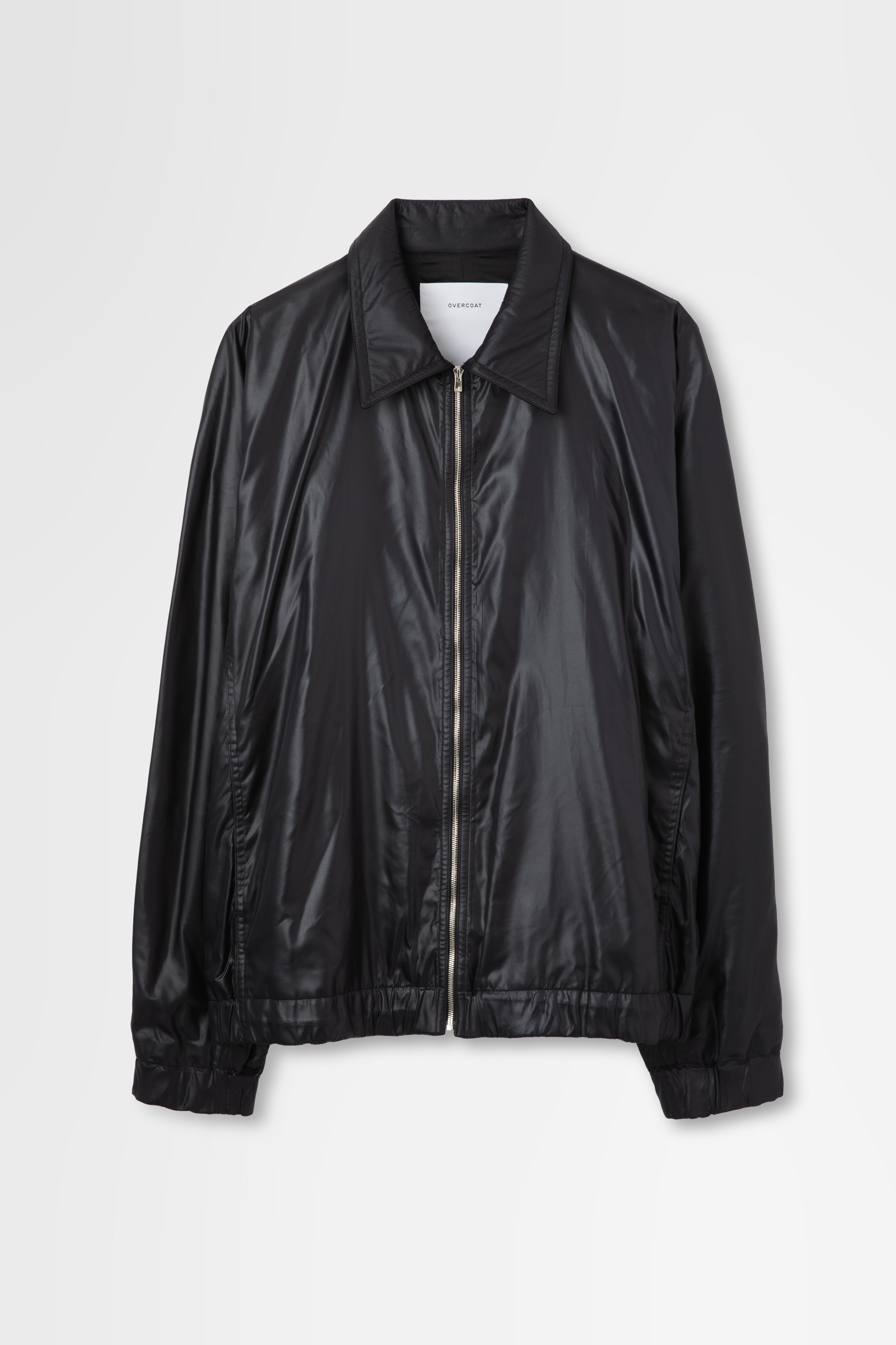 Blouson with Shirt Collar in Nylon