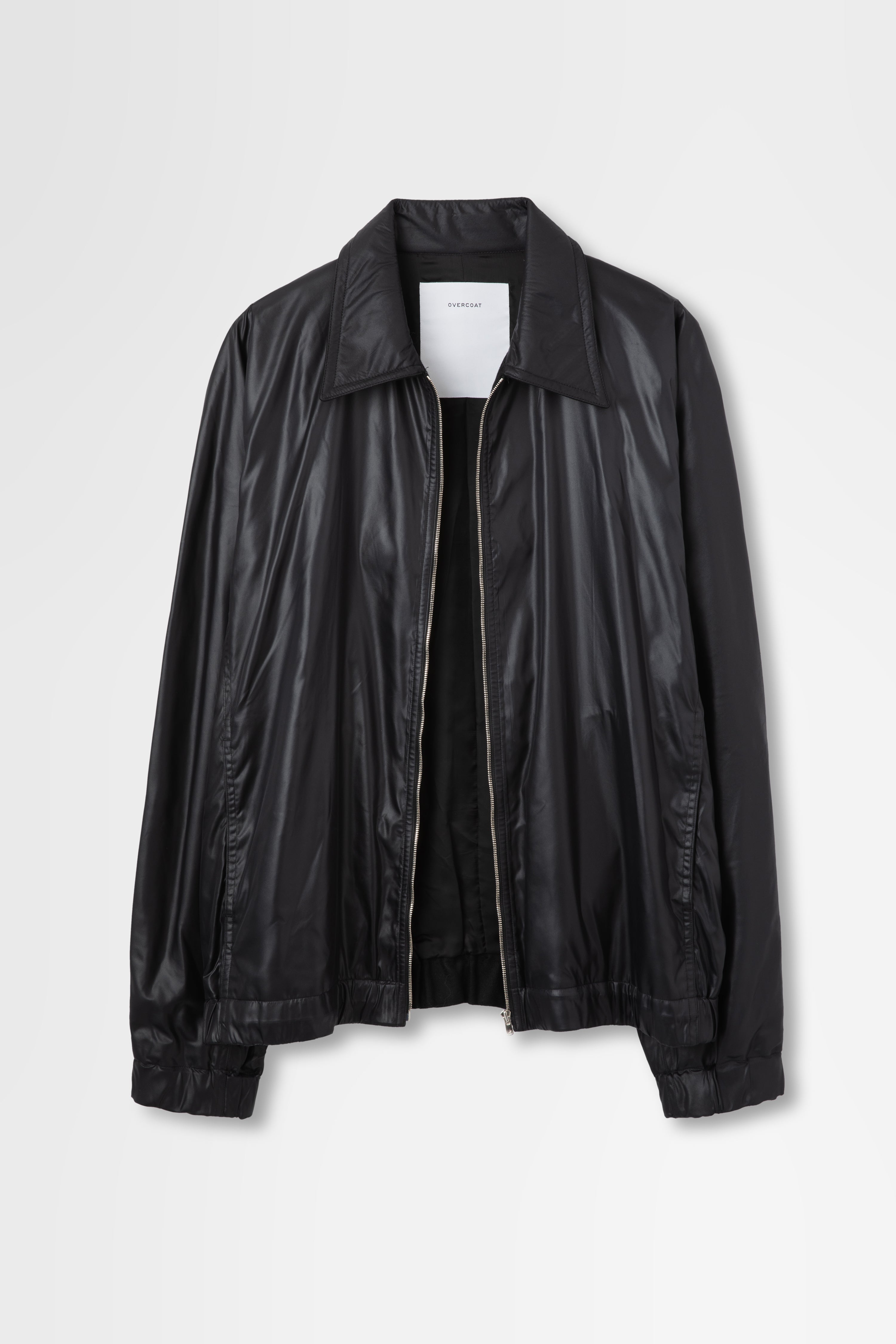 Blouson with Shirt Collar in Nylon