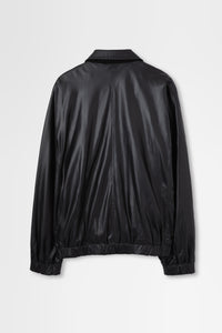 Blouson with Shirt Collar in Nylon