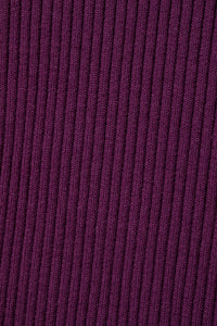 Ribbed Short Sleeve in Wool Rib