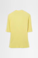 画像をギャラリービューアに読み込む, Ribbed Short Sleeve in Wool Rib

