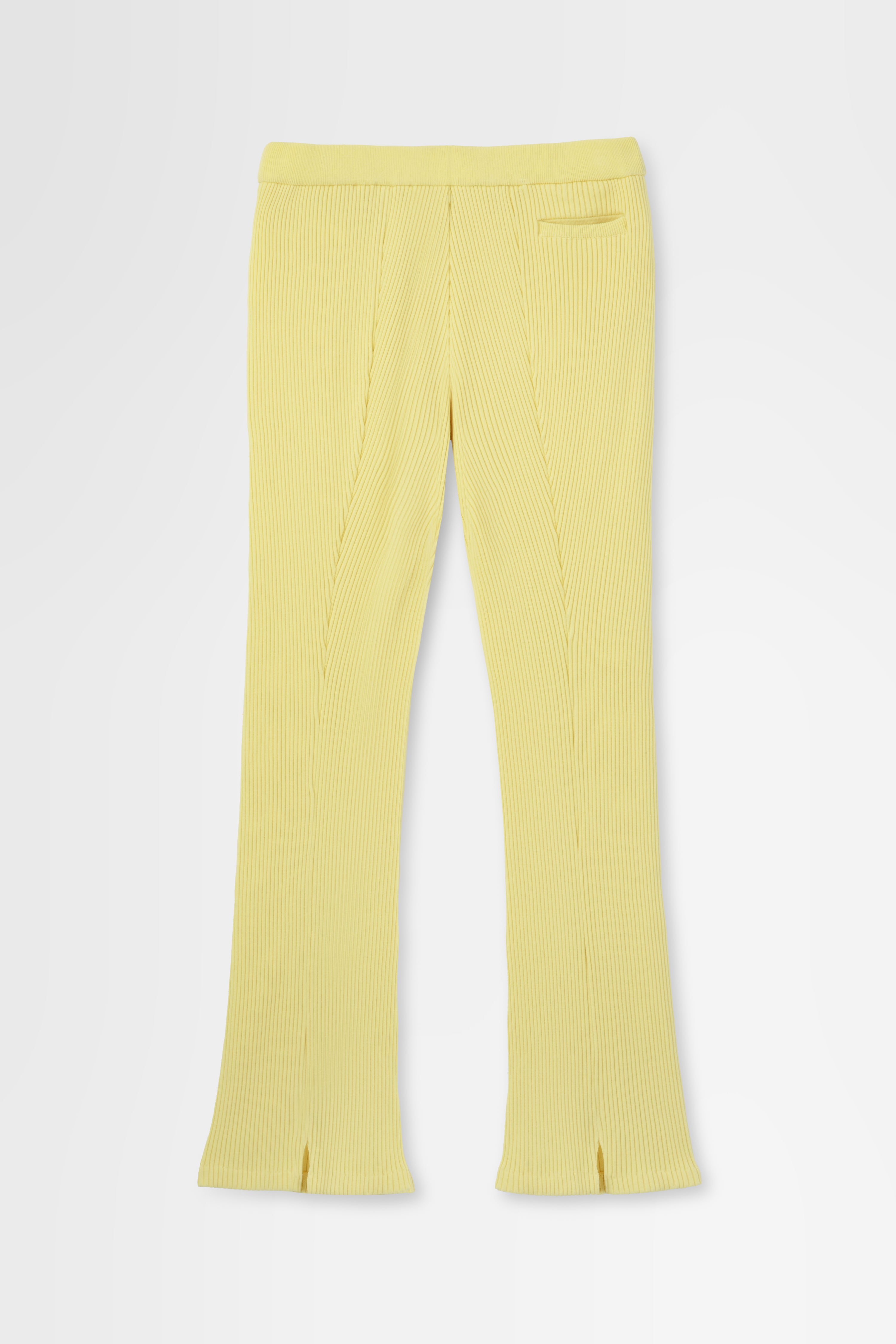 Ribbed Leggings in Wool Rib