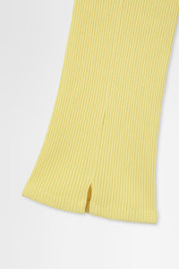 Ribbed Leggings in Wool Rib
