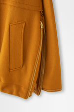 Load image into Gallery viewer, Double-face Beaver Wool Pullover in Camel
