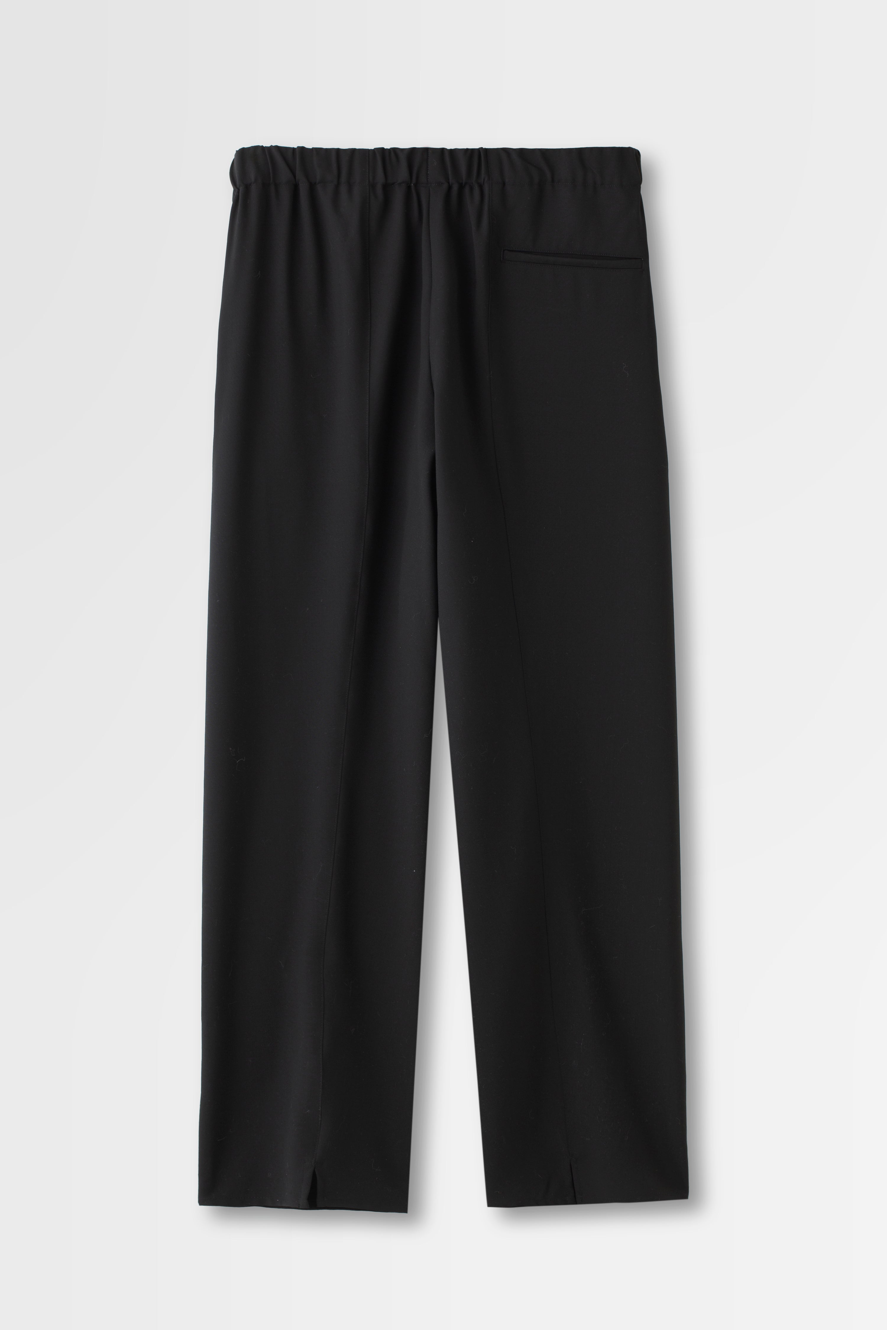 Wide-Leg Drawstring Trouser