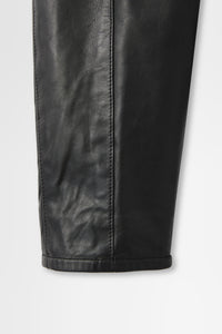 Leather Zip-Up Blouson – OVERCOAT
