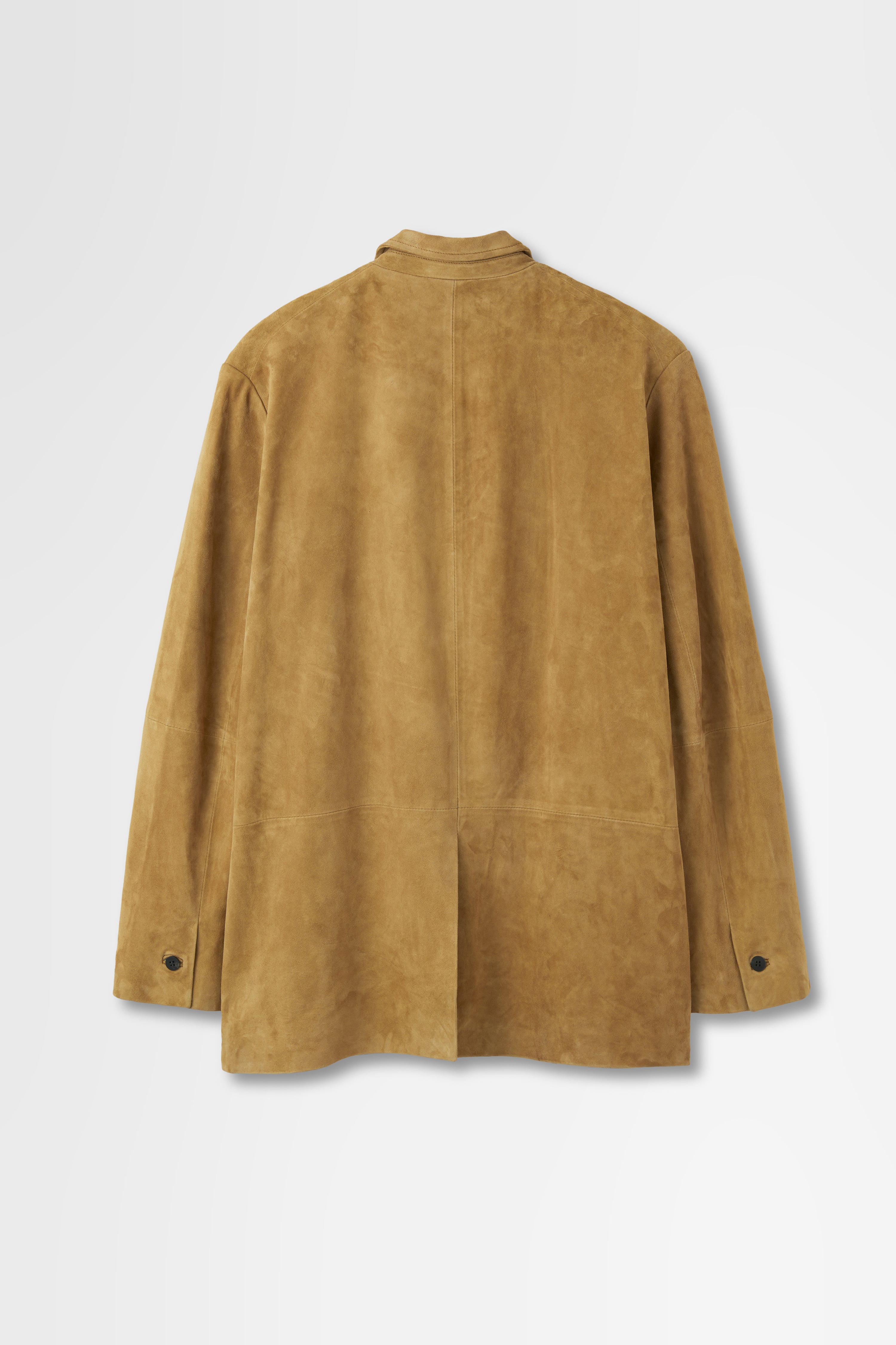 Suede Single Breasted Jacket