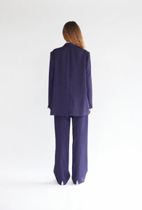 Rayon Tricotine Double Breasted Jacket