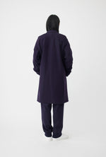 Load image into Gallery viewer, Wool Melton Overcoat in Navy
