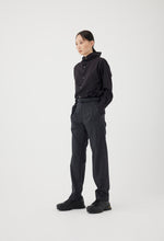 Load image into Gallery viewer, Wool Flannel Pleated Trouser
