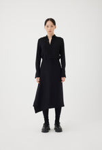 画像をギャラリービューアに読み込む, Beaver Ｗool Asymmetrical Skirt
