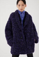 Load image into Gallery viewer, Wool Mohair Hand-knit Crochet Cardigan
