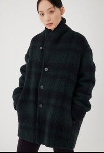 Alpaca Shawl Collar Cardigan Coat