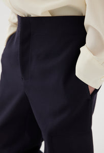Wool Kersey Cargo Pant