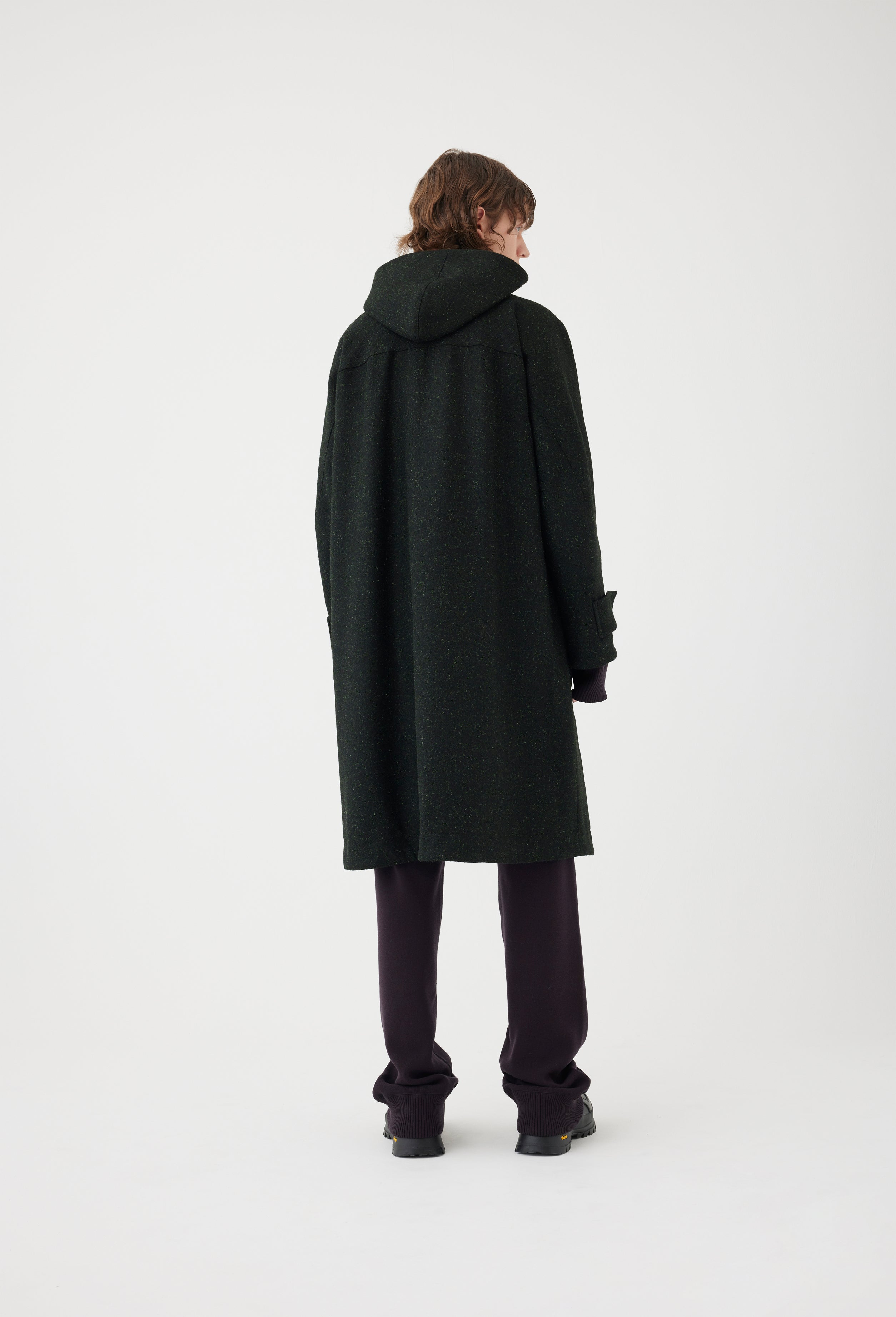 Speckled Wool Duffle Coat