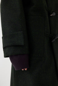Speckled Wool Duffle Coat