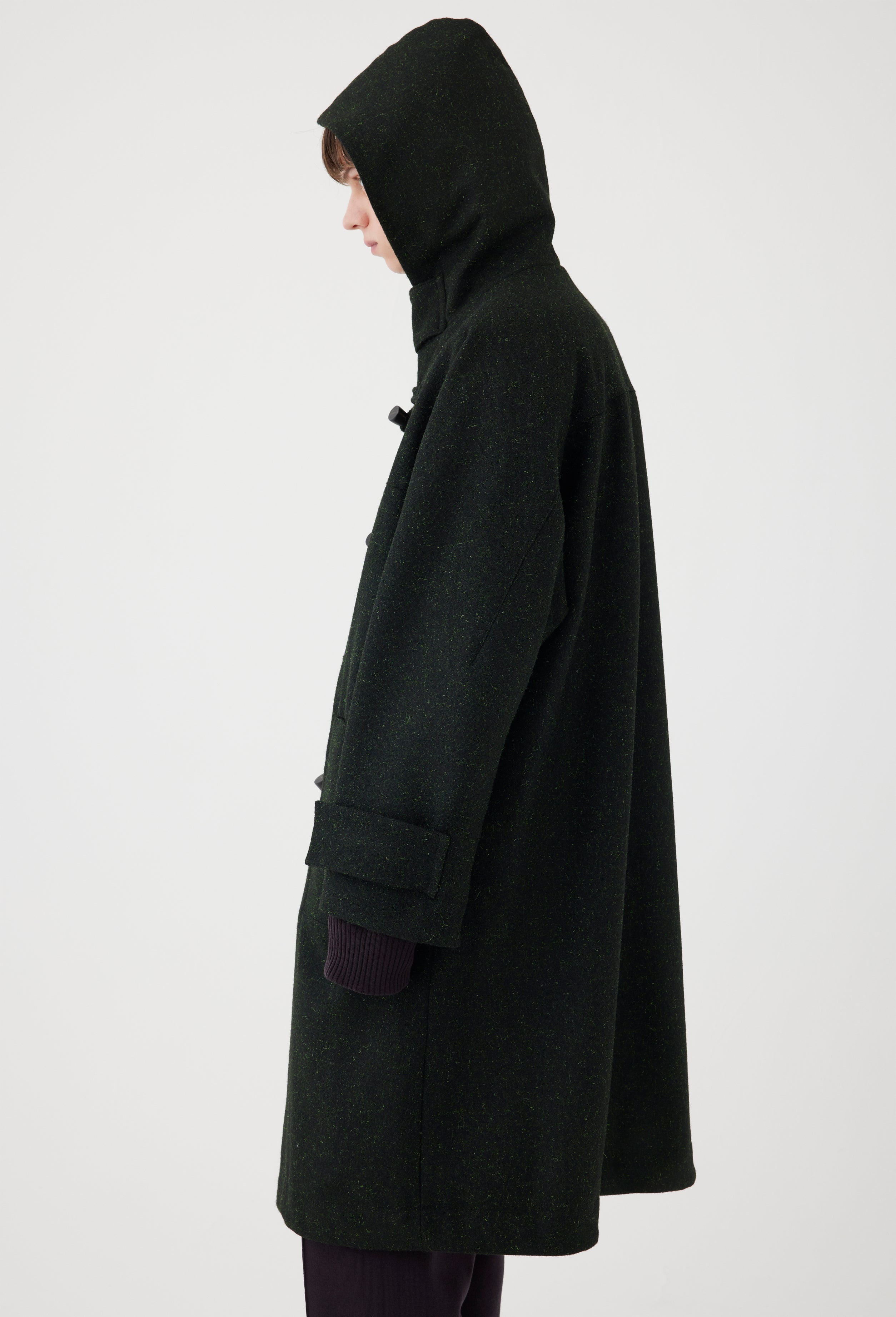 Speckled Wool Duffle Coat