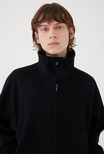 Wool Melton Zip-up Blouson