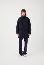 Load image into Gallery viewer, Wool Kersey Padded Field Jacket
