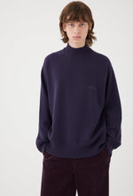 Load image into Gallery viewer, Wool Knit Mock Neck Pullover
