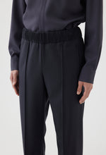 Load image into Gallery viewer, Tropical Wool Track Pant in Charcoal
