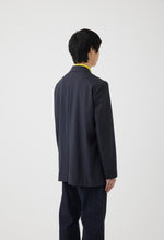 Load image into Gallery viewer, Tropical Wool Single Breasted Jacket in Charcoal
