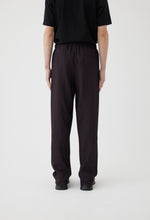 Load image into Gallery viewer, Rayon Tricotine Drawstring Trouser in Coffee Brown
