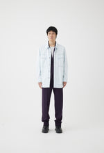 Load image into Gallery viewer, Denim Shirt Jacket in Bleached Blue
