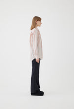 Load image into Gallery viewer, Wool Shirt in Pink Stripe
