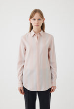 Load image into Gallery viewer, Wool Shirt in Pink Stripe
