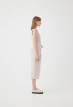 Load image into Gallery viewer, Wool Wrap Dress in Pink Stripe
