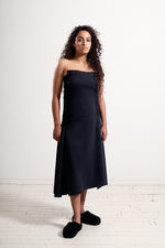 Load image into Gallery viewer, Jersey Wrap Dress in Black
