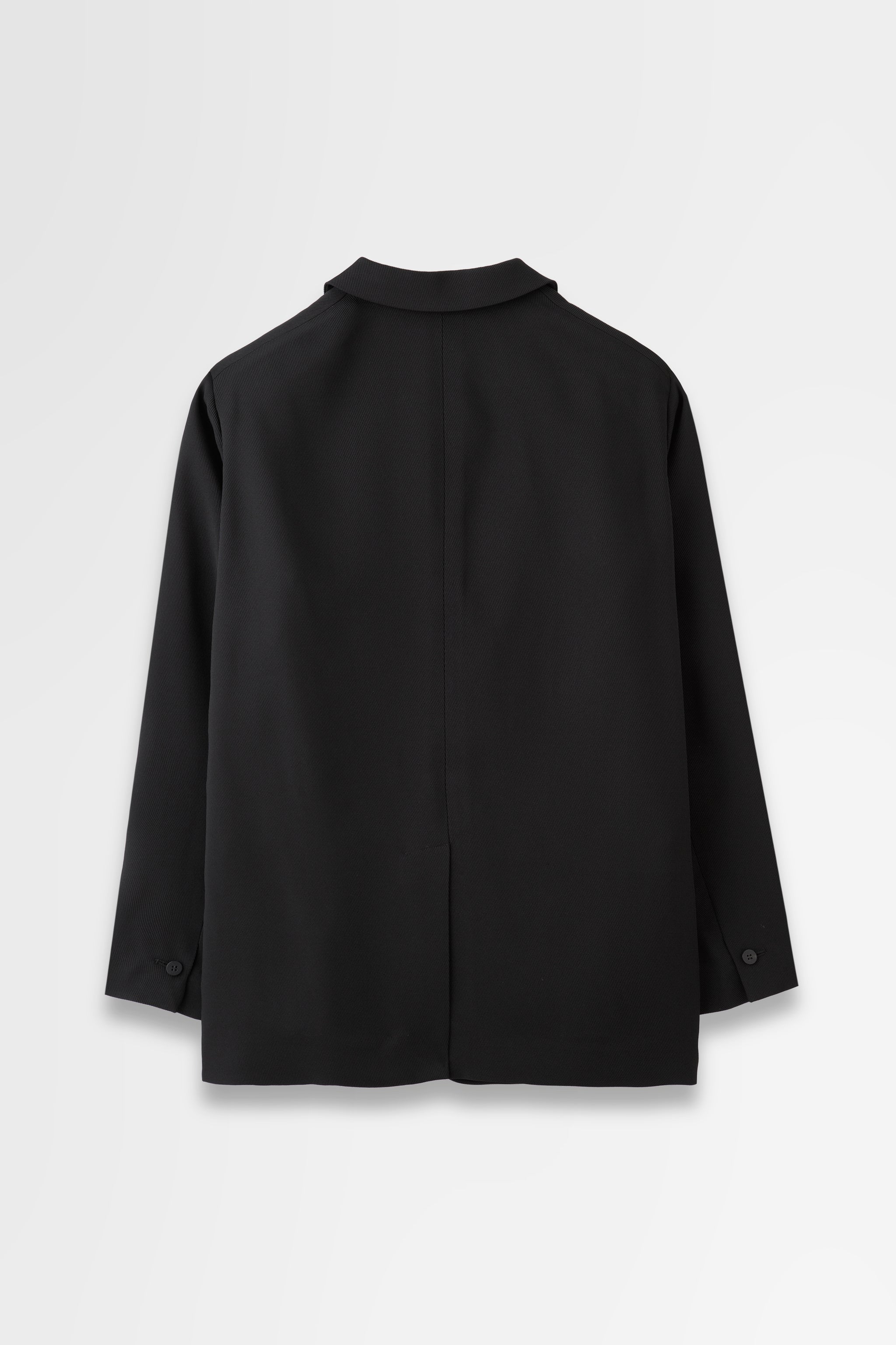 Rayon Tricotine Single Breasted Jacket