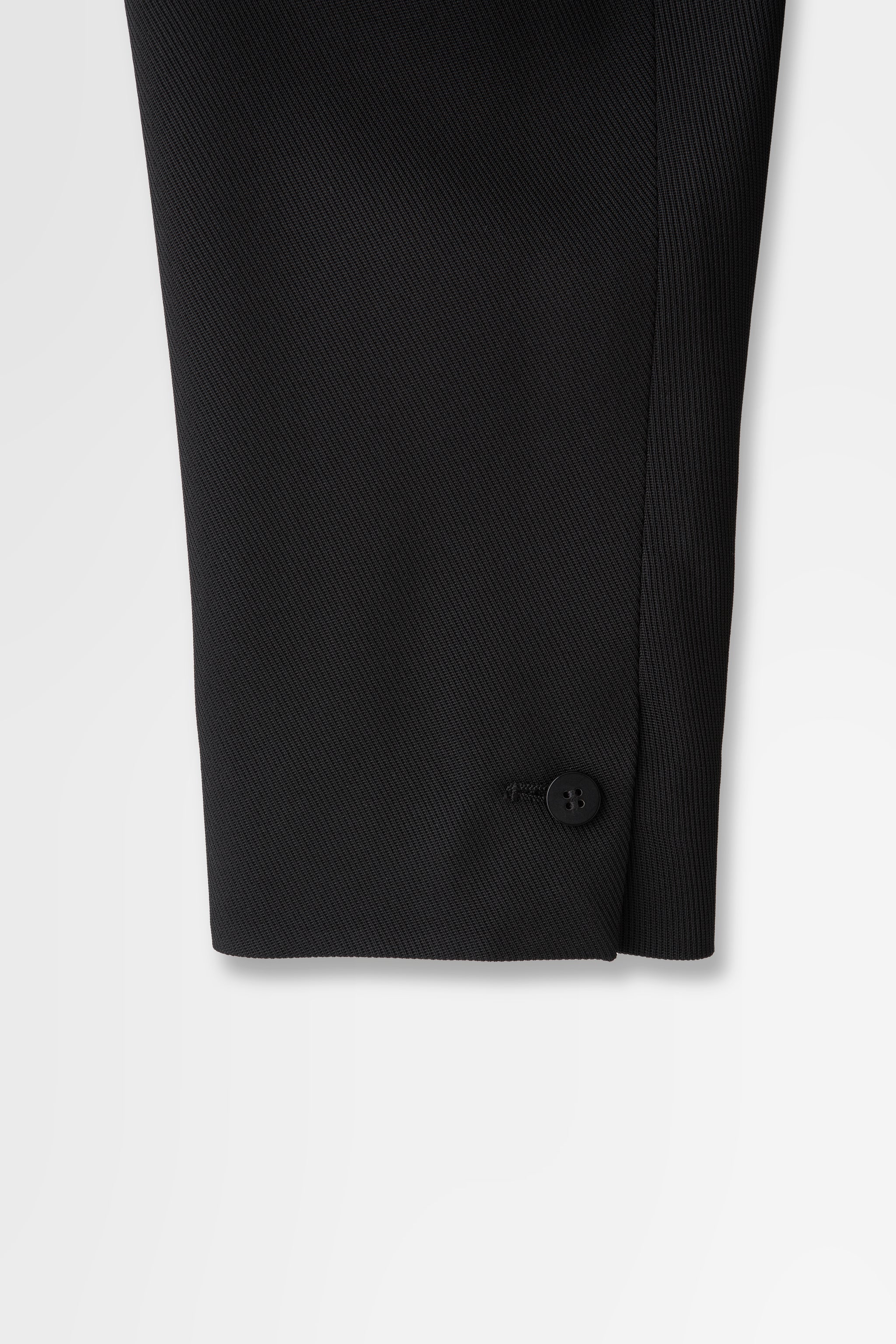 Rayon Tricotine Single Breasted Jacket