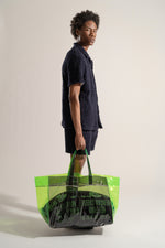 Load image into Gallery viewer, Beach Bag in Multi Green
